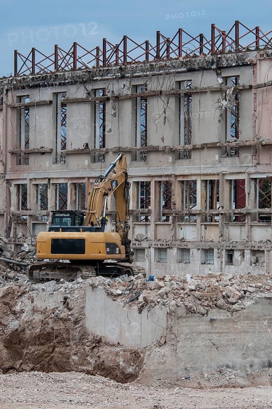 Demolition works