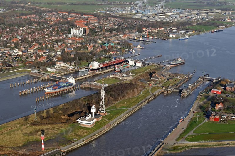 Lock of the Kiel Canal