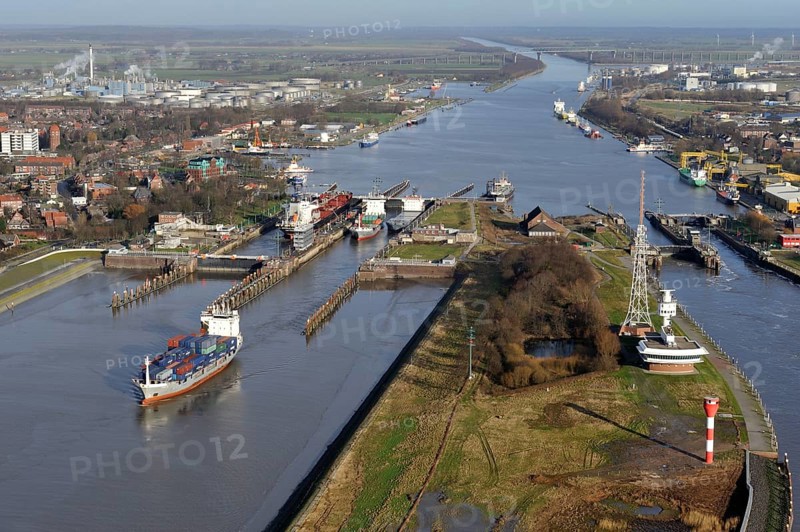 Lock of the Kiel Canal