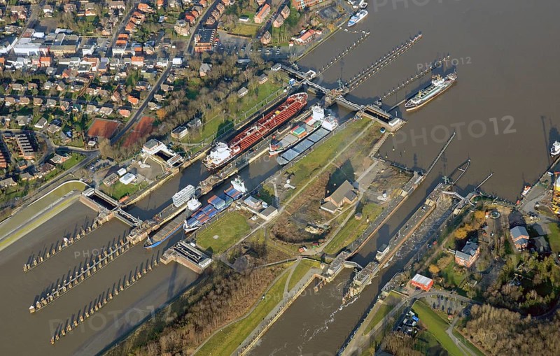 Lock of the Kiel Canal