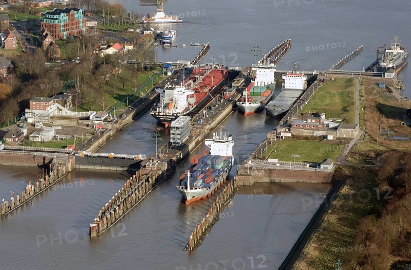 Lock of the Kiel Canal