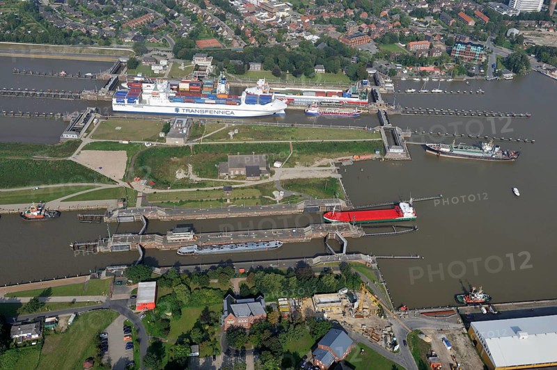 Lock of the Kiel Canal