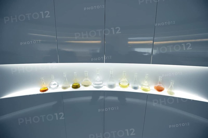 Different chemicals and raw materials for the production of consumer products