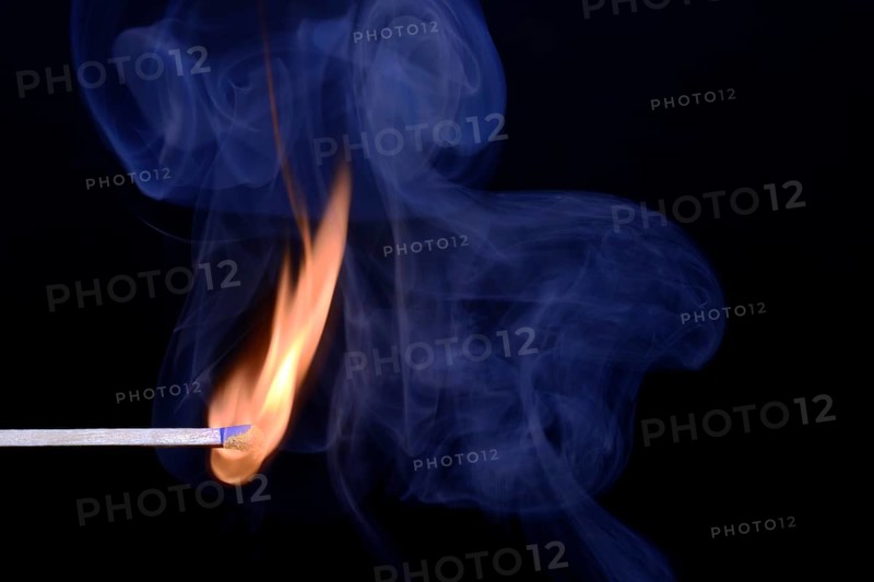 Match being lit