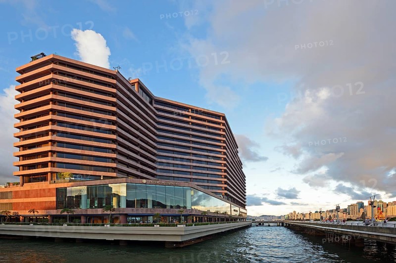 Intercontinental Hong Kong 5-star luxury hotel at the Hong Kong River