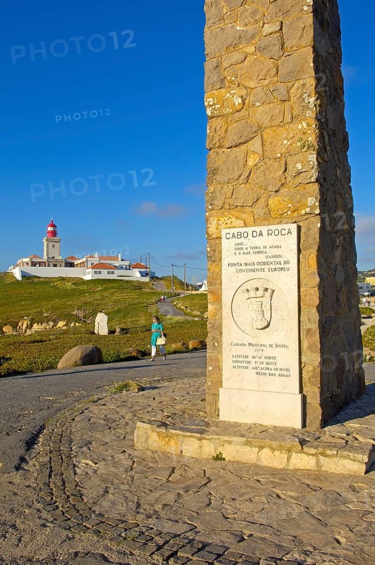 Cabo da Roca lighthouse at Cape da Roca