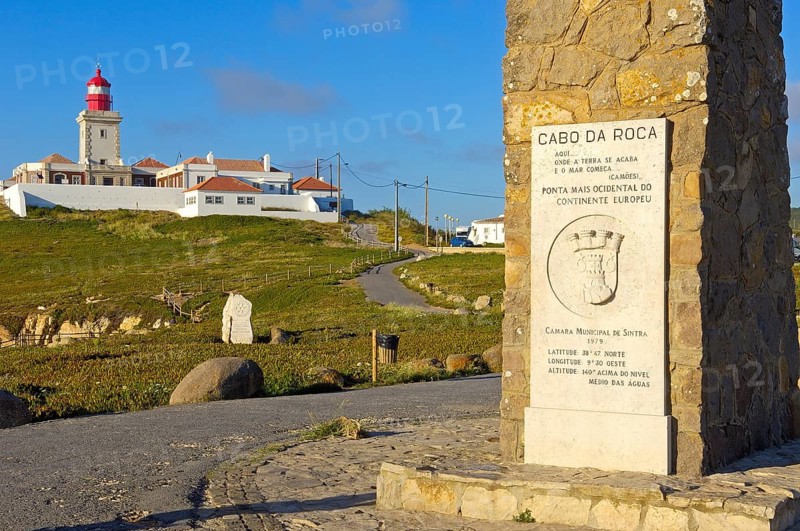 Cabo da Roca lighthouse at Cape da Roca