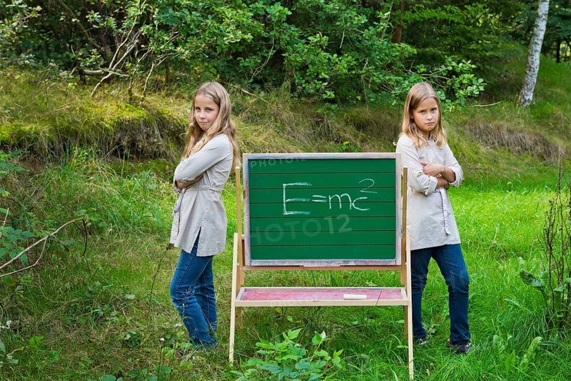 Twin girls