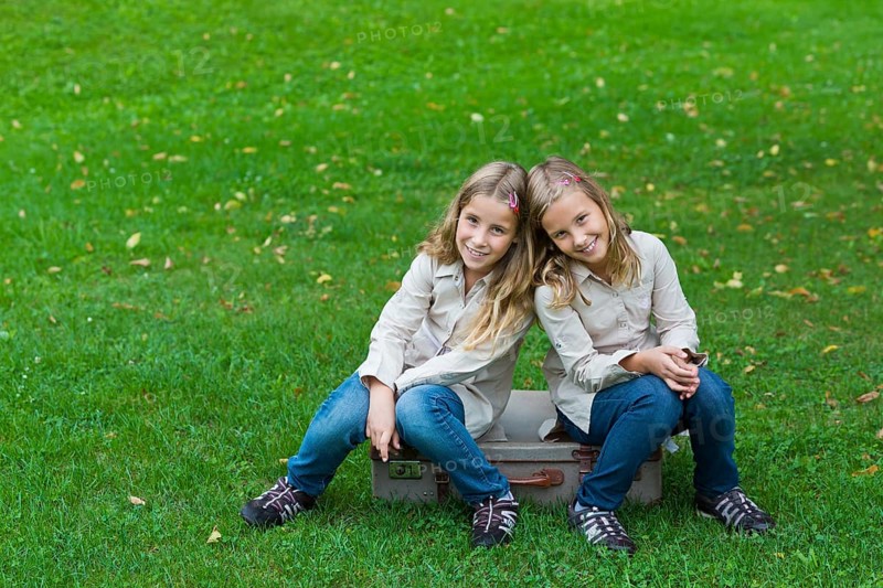 Twin girls