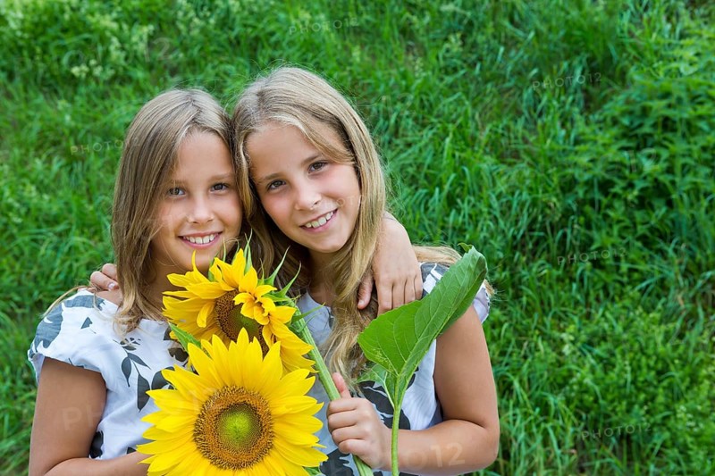 Twin girls