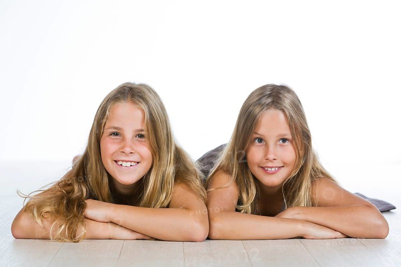 Twin girls