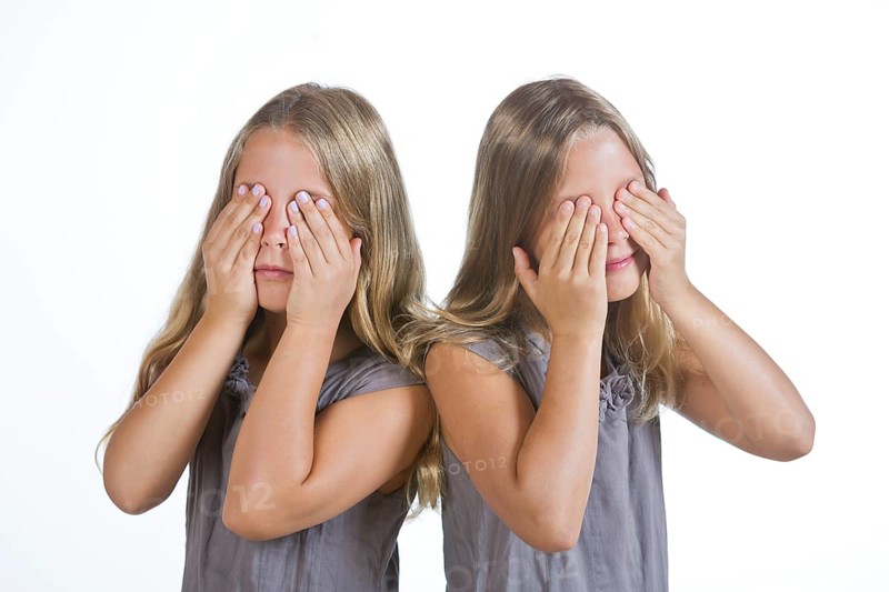 Twin girls