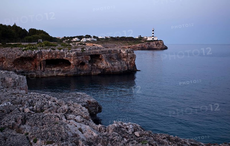 Coast with a lighthouse
