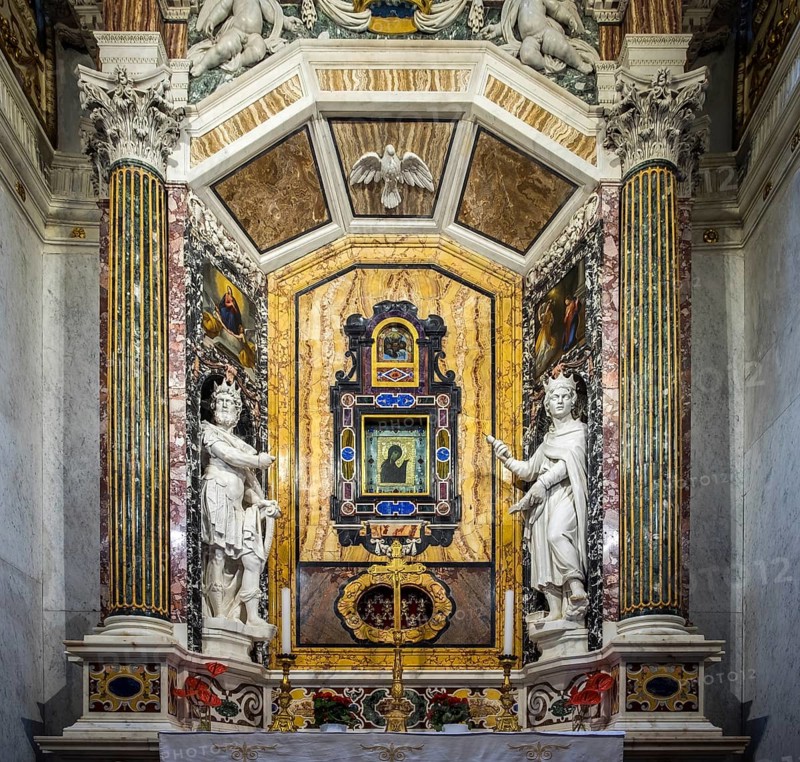 The Capella della Santissima Icone with Byzantine icon from the 11th century
