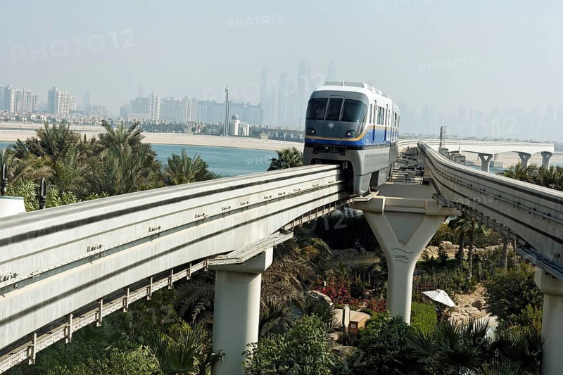 Elevated rail