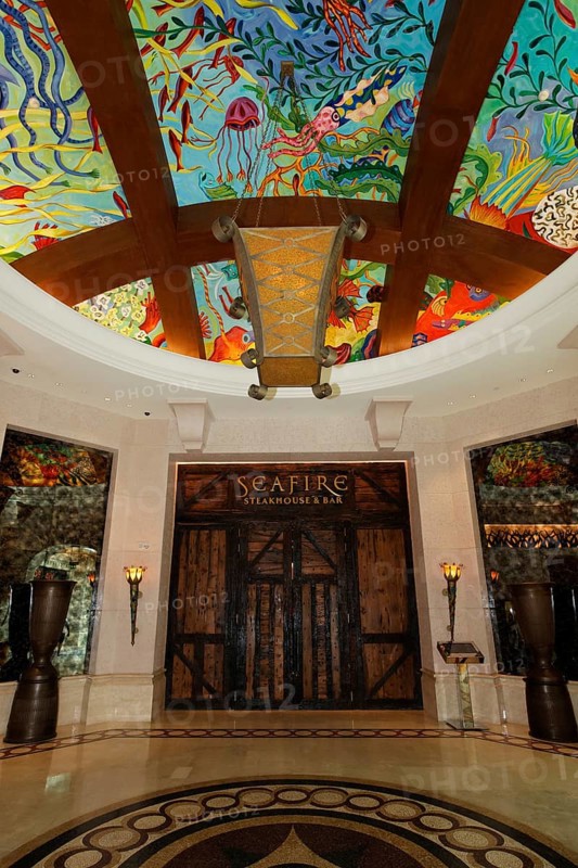 Entrance to the Seafire Steakhouse