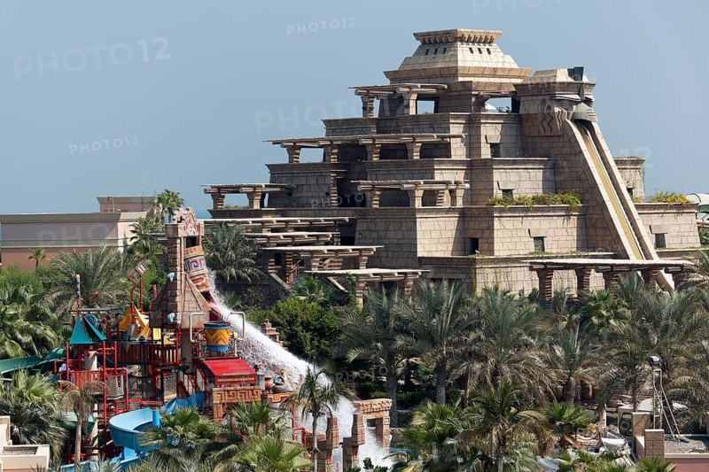 Ziggurat at the Aquaventure theme park
