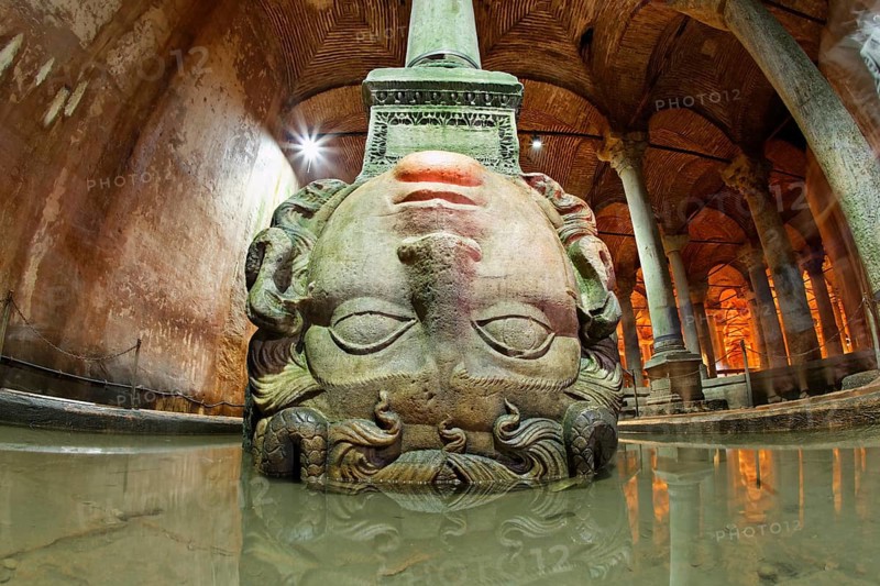 Head of Medusa in the Yerebatan Cistern
