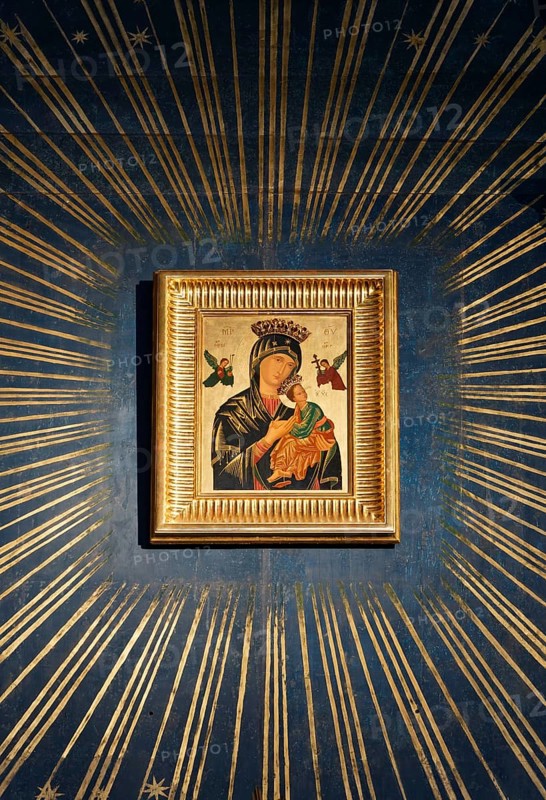 Miraculous image in the high altar