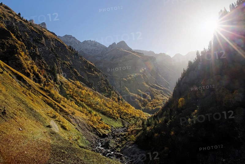 Bacherloch canyon at Einoedsbach