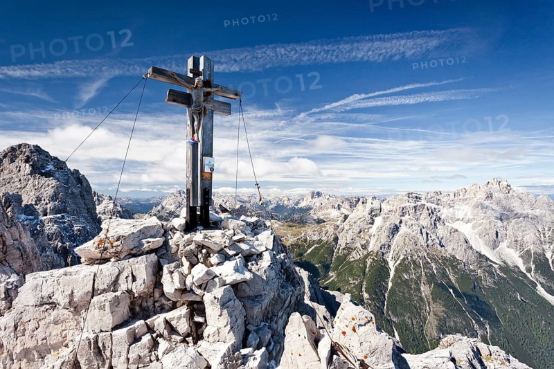 Summit cross of the Croda Rossa di Sesto