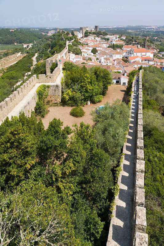 View of Obidos from the city wall