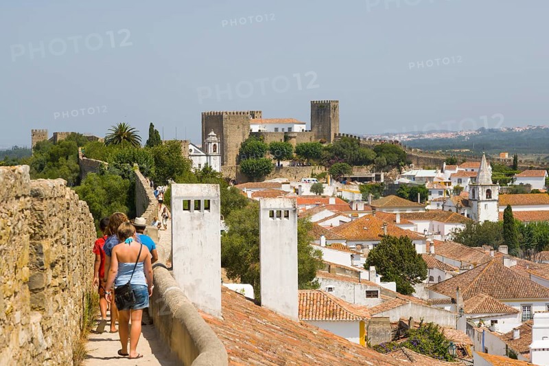 View of Obidos from the city wall