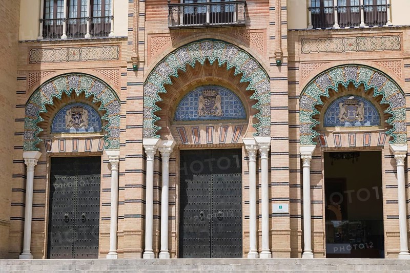 The Doors of Pabellon Mudejar