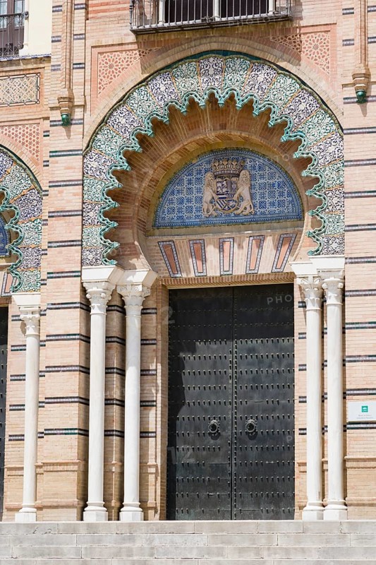 The Door of Pabellon Mudejar