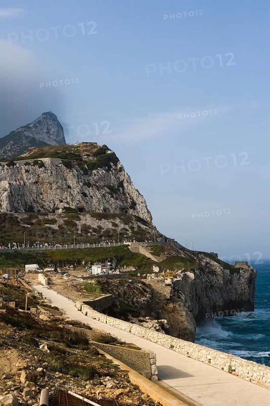 Rock of Gibraltar from Europa Point