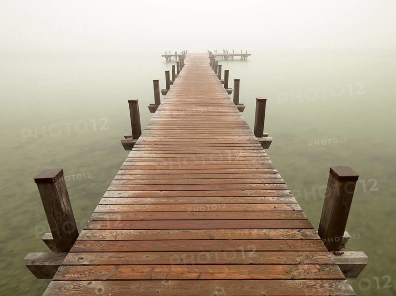 Pier on Lake Woerthsee