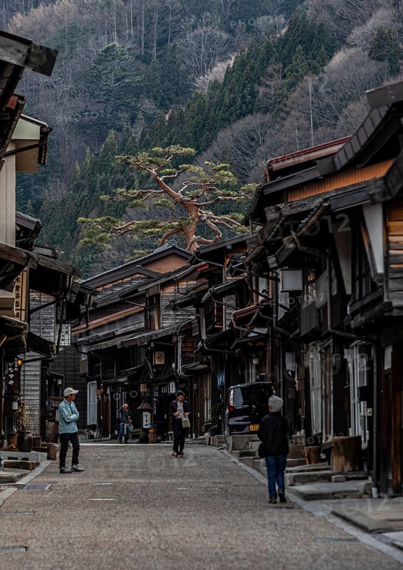 Old traditional village of the Nakasendo