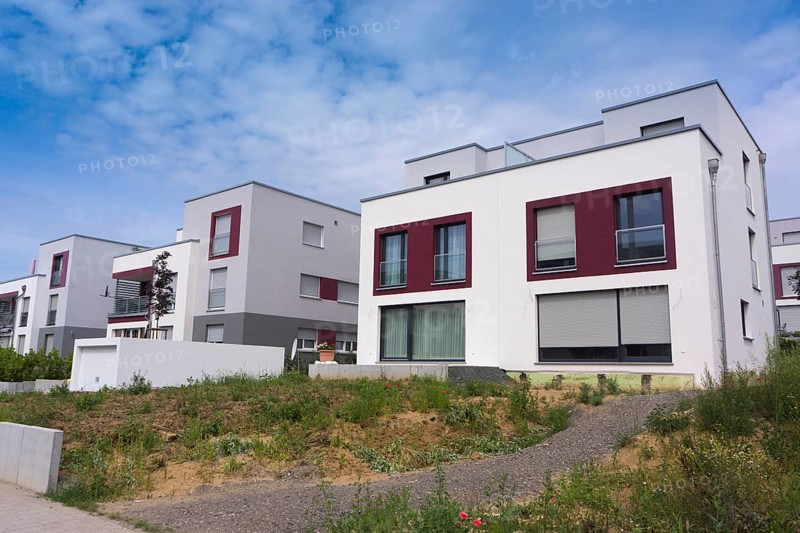 Modern architecture in Frankfurt-Riedberg