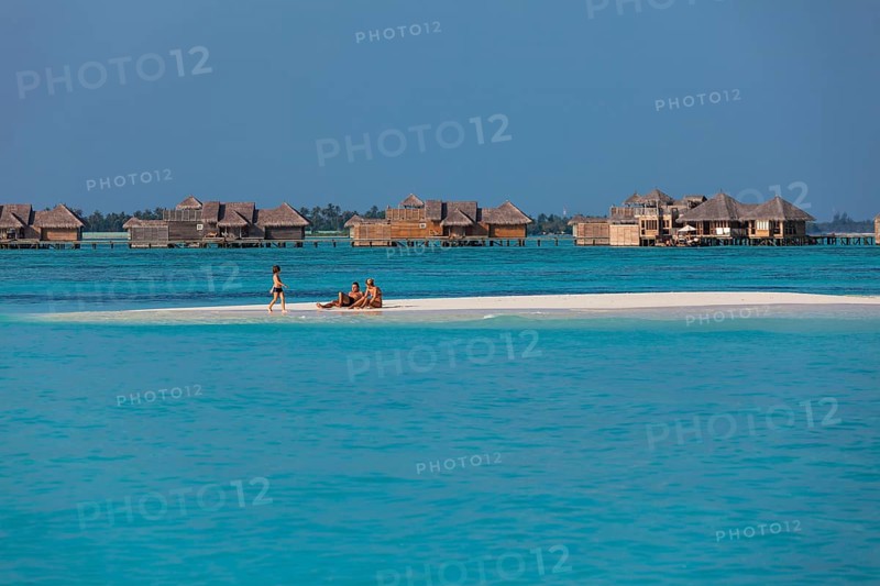 View of the 5-star luxury Six Senses Soneva Gili Resort & Spa