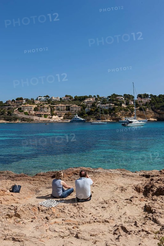 Hidden beach of Portals Vells