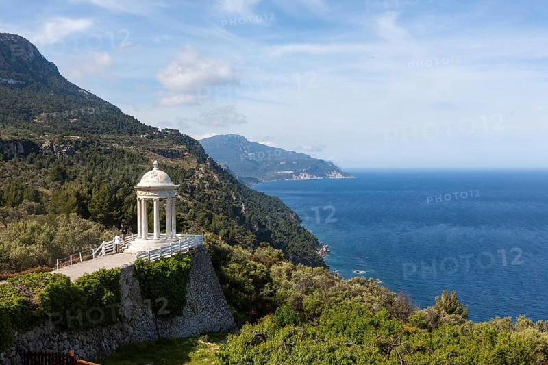 Ionic temple at the Son Marroig mansion