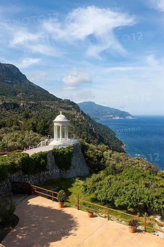 Ionic temple at the Son Marroig mansion