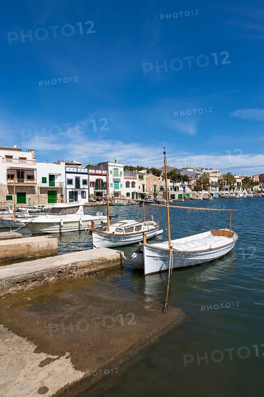 The port of Porto Colom