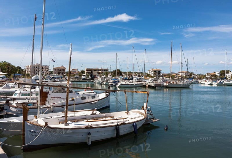 The port of Porto Colom