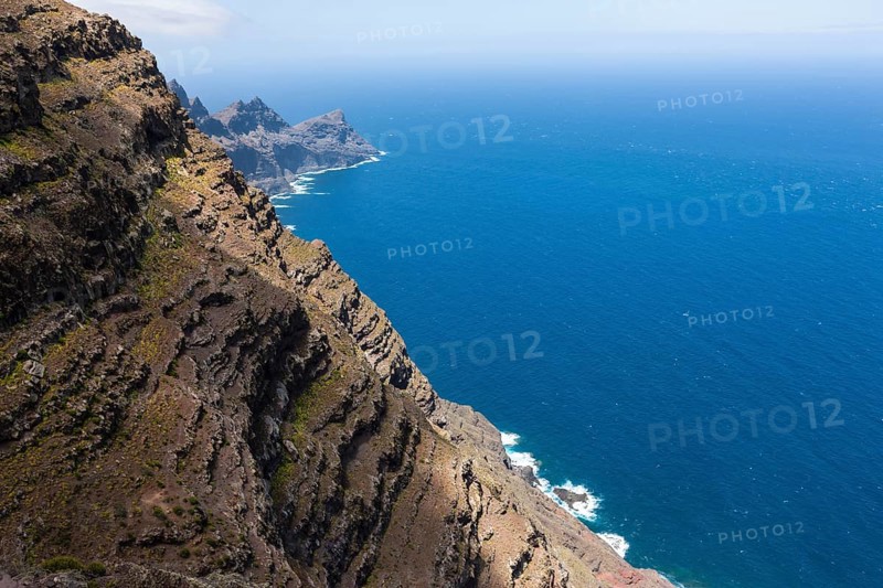 Cliff coast near Casas de Tirma de San Nicolás