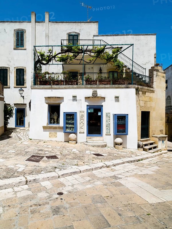 Alley with souvenir shops in the Old Town