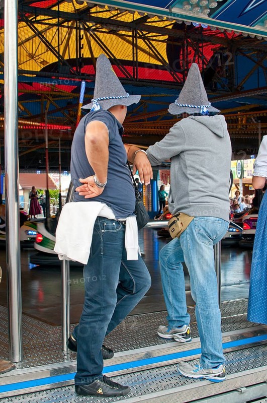 Male Oktoberfest visitors