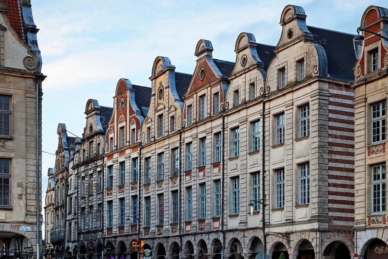 Place des Heros square in Arras
