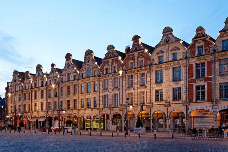 Place des Heros square in Arras