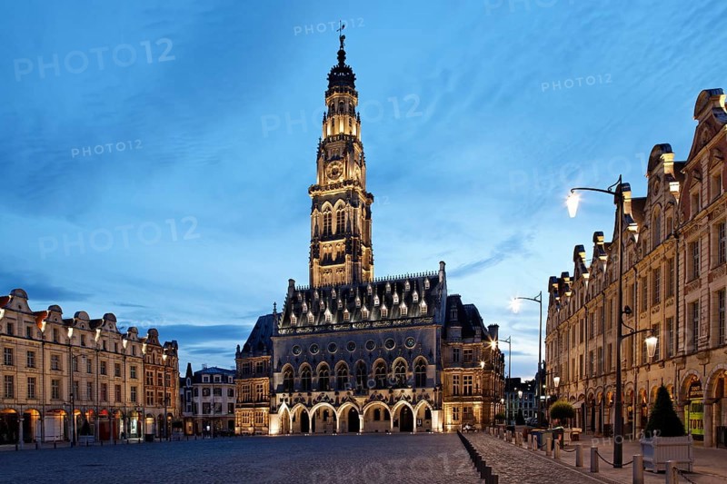 Place des Heros square in Arras