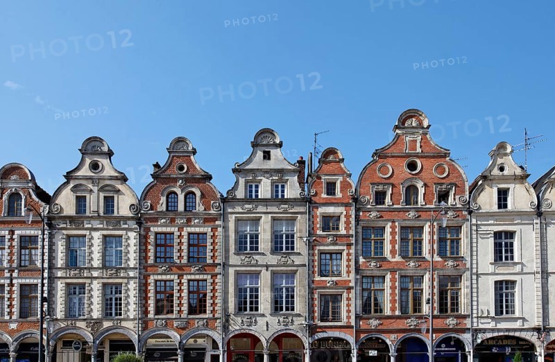 Place des Heros square in Arras