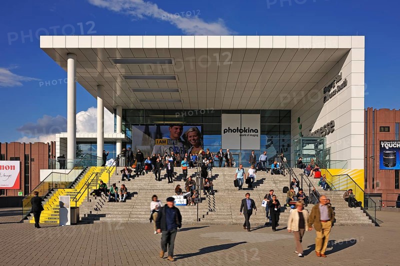 Entrance to the exhibition centre