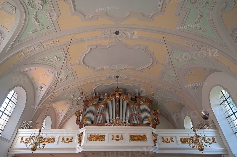 Organ loft of St. Michael's church