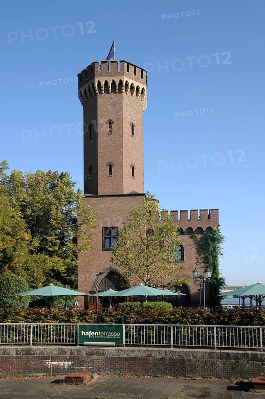 Malakoffturm tower in the Rheinauhafen area