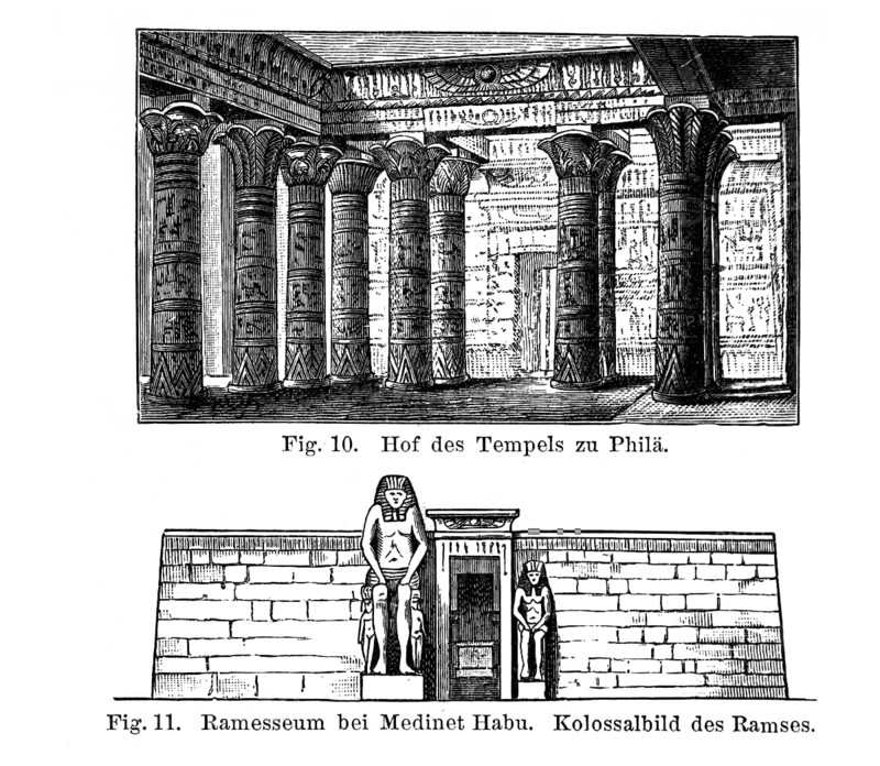 Egyptian temple